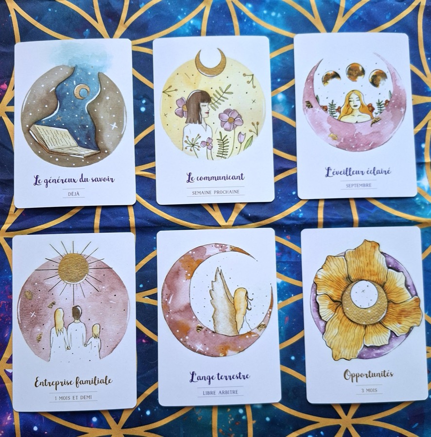 Tirage de cartes oracle sur le thème de l'amour